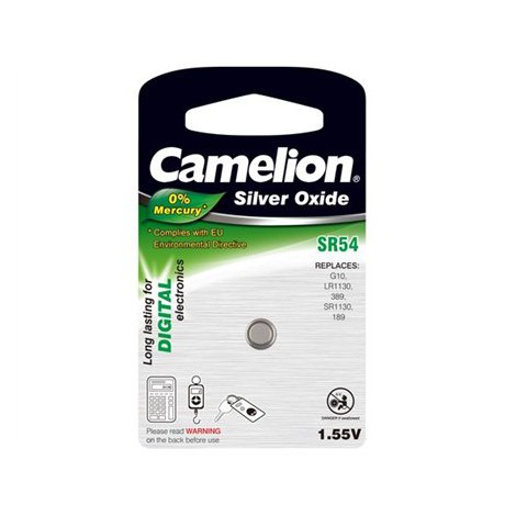 Camelion | SR54/G10/389 | Silver Oxide Cells | 1 pc(s)